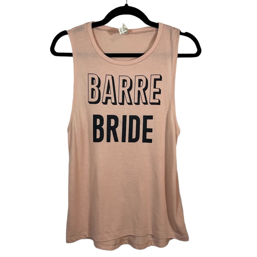 Barre Bride Workout Tank Size Medium